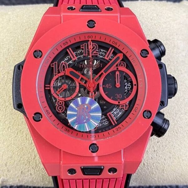 Fake Hublot Watch Big Bang Unico 411.CF.8513.RX Red Ceramics