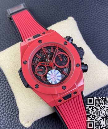 Fake Hublot Watch Big Bang Unico 411.CF.8513.RX Red Ceramics