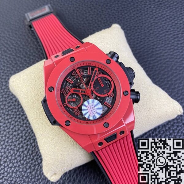 Fake Hublot Watch Big Bang Unico 411.CF.8513.RX Red Ceramics