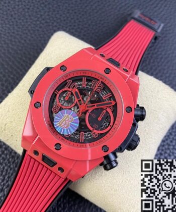 Fake Hublot Watch Big Bang Unico 411.CF.8513.RX Red Ceramics