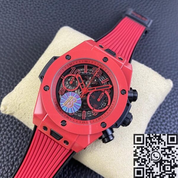 Fake Hublot Watch Big Bang Unico 411.CF.8513.RX Red Ceramics