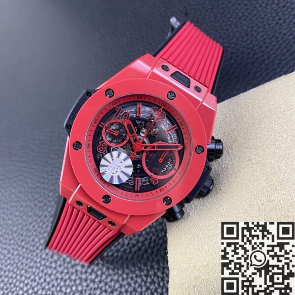 Fake Hublot Watch Big Bang Unico 411.CF.8513.RX Red Ceramics