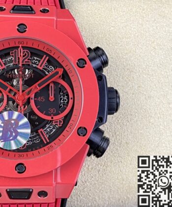 Fake Hublot Watch Big Bang Unico 411.CF.8513.RX Red Ceramics