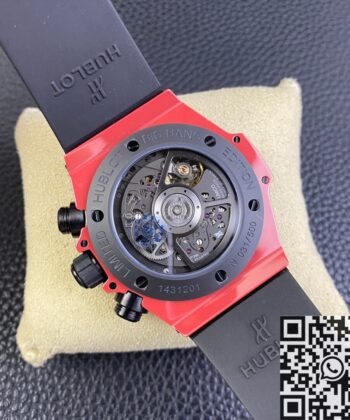 Fake Hublot Watch Big Bang Unico 411.CF.8513.RX Red Ceramics