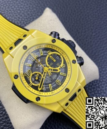 Big Bang Fake Watch Hublot 441.CY.471Y.RX Yellow Ceramics