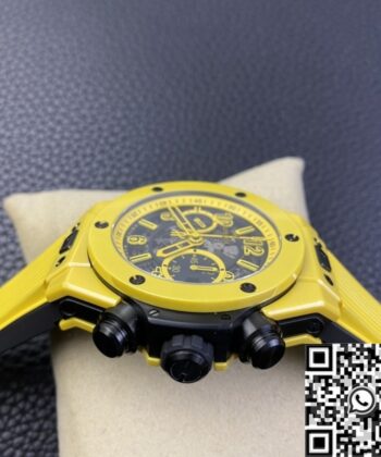 Big Bang Fake Watch Hublot 441.CY.471Y.RX Yellow Ceramics