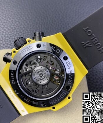 Big Bang Fake Watch Hublot 441.CY.471Y.RX Yellow Ceramics