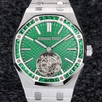 Royal Oak Fake Audemars Piguet 26532IC.EE.1220TI.01 Green
