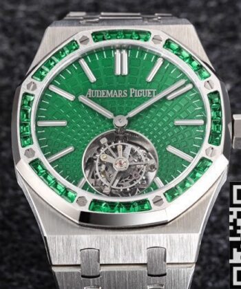 Royal Oak Fake Audemars Piguet 26532IC.EE.1220TI.01 Green