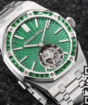 Royal Oak Fake Audemars Piguet 26532IC.EE.1220TI.01 Green