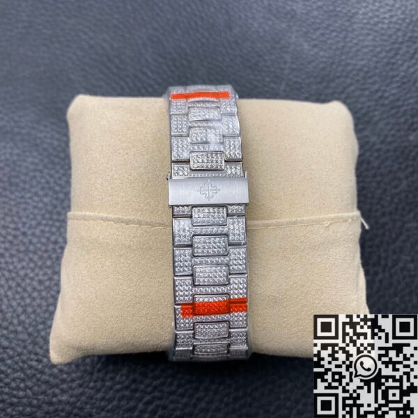 R8 Factory Nautilus Patek Philippe 5711 Blue Diamond Dial Watch