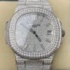 R8 Factory Patek Philippe Nautilus 5711 Full Diamond Watch