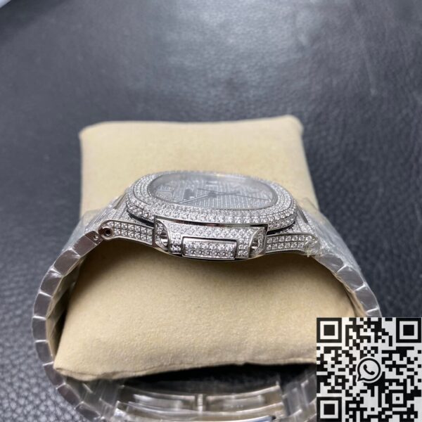 R8 Factory Patek Philippe Nautilus 5711 Full Diamond Watch