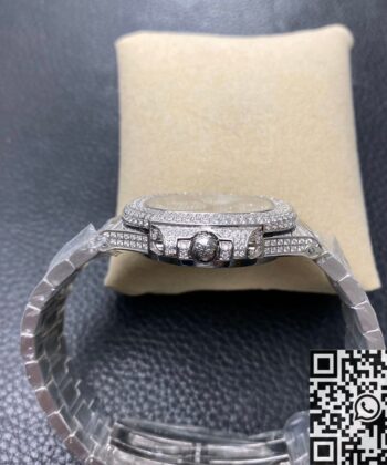 R8 Factory Patek Philippe Nautilus 5711 Full Diamond Watch