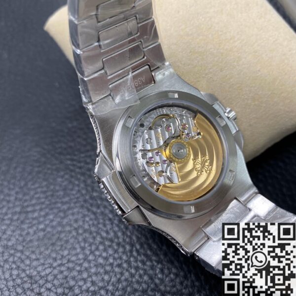 R8 Factory Patek Philippe Nautilus 5711 Full Diamond Watch