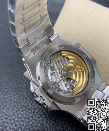 R8 Factory Patek Philippe Nautilus 5711 Full Diamond Watch