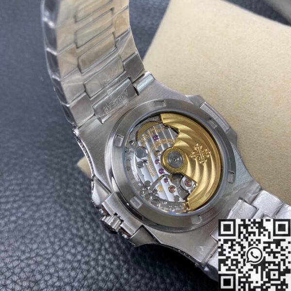 R8 Factory Patek Philippe Nautilus 5711 Full Diamond Watch