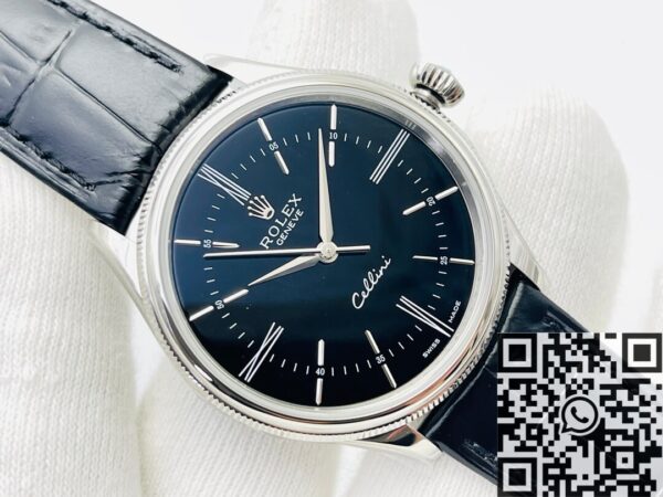 Cellini Rolex M50509-0006 Black Dial Watch EW Factory