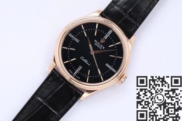 Rolex Cellini Coin Watch​ M50505-0009 Black Dial EW Factory