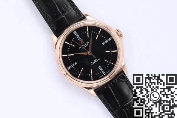 Rolex Cellini Coin Watch​ M50505-0009 Black Dial EW Factory