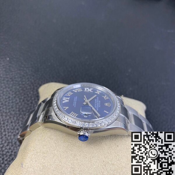 Rolex Datejust 36​ Watch M126284RBR Blue Dial Size EW Factory