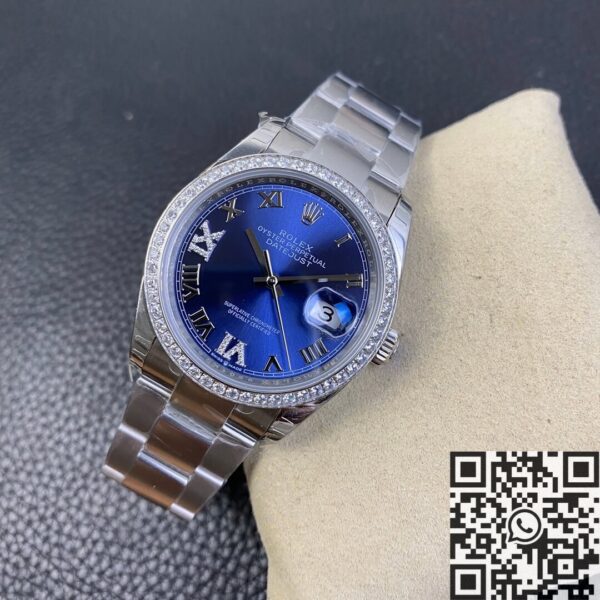Rolex Datejust 36​ Watch M126284RBR Blue Dial Size EW Factory