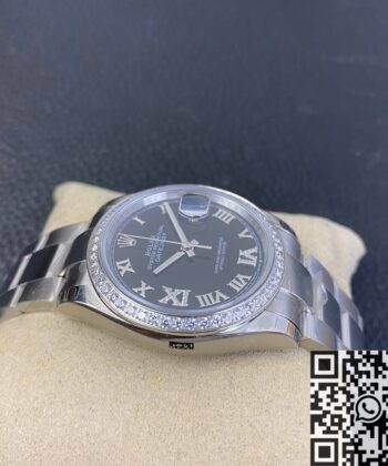 Rolex Lady Datejust M126284RBR Black Dial 36mm EW Factory