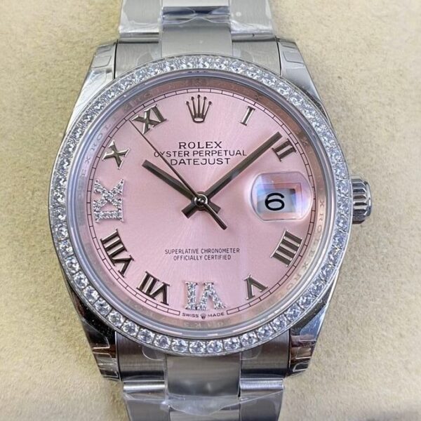 Rolex Datejust Women M126284RBR-0024 Pinkr Dial 36mm