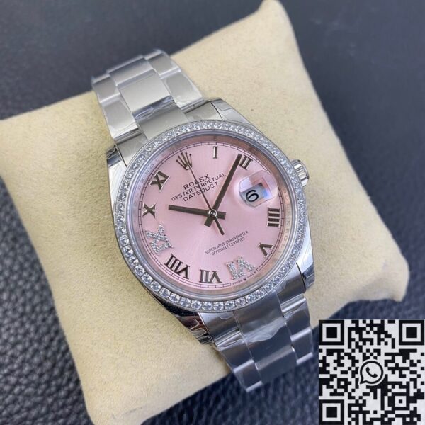 Rolex Datejust Women M126284RBR-0024 Pinkr Dial 36mm
