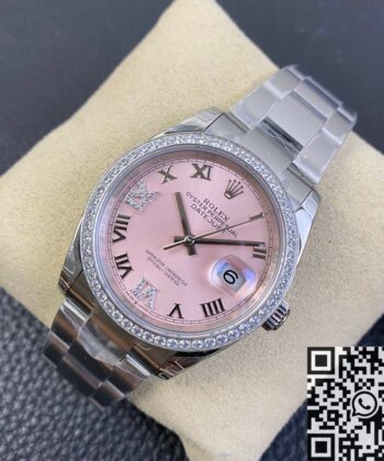Rolex Datejust Women M126284RBR-0024 Pinkr Dial 36mm