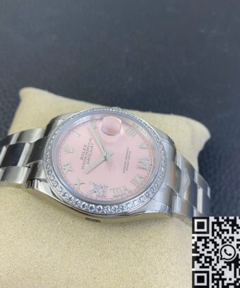 Rolex Datejust Women M126284RBR-0024 Pinkr Dial 36mm