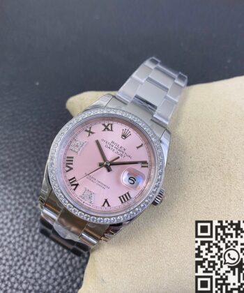 Rolex Datejust Women M126284RBR-0024 Pinkr Dial 36mm