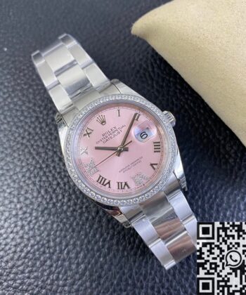 Rolex Datejust Women M126284RBR-0024 Pinkr Dial 36mm