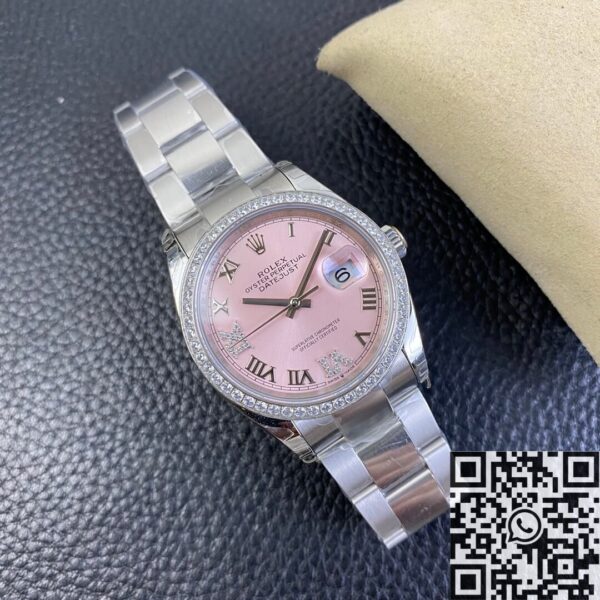 Rolex Datejust Women M126284RBR-0024 Pinkr Dial 36mm