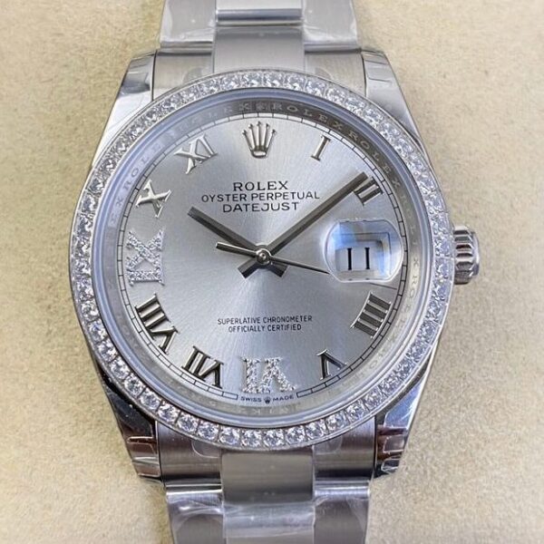 Rolex Ladies Datejust​ M126284RBR-0022 Silver Dial Size 36mm