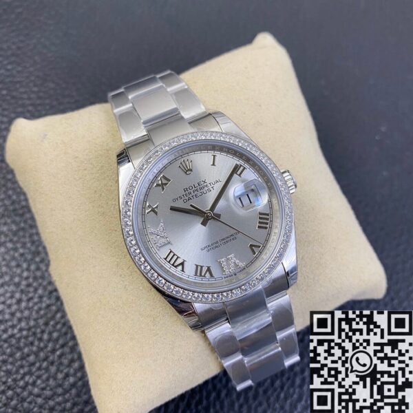 Rolex Ladies Datejust​ M126284RBR-0022 Silver Dial Size 36mm