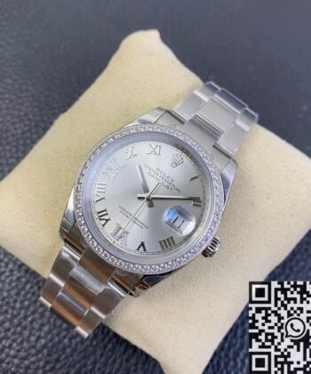 Rolex Ladies Datejust​ M126284RBR-0022 Silver Dial Size 36mm