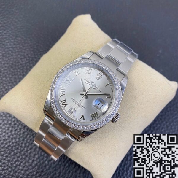 Rolex Ladies Datejust​ M126284RBR-0022 Silver Dial Size 36mm