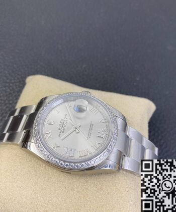 Rolex Ladies Datejust​ M126284RBR-0022 Silver Dial Size 36mm