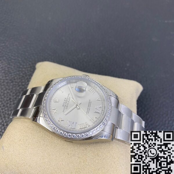 Rolex Ladies Datejust​ M126284RBR-0022 Silver Dial Size 36mm