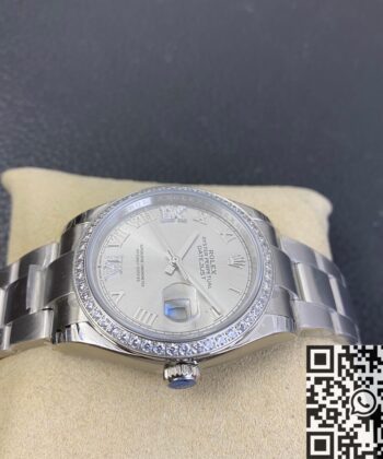 Rolex Ladies Datejust​ M126284RBR-0022 Silver Dial Size 36mm