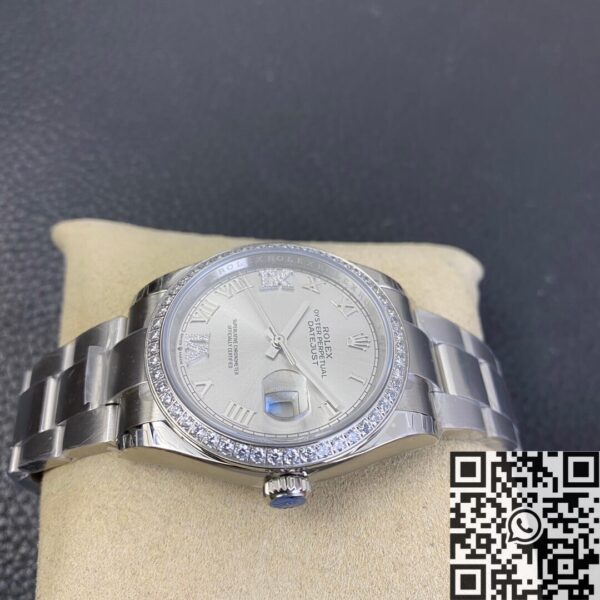 Rolex Ladies Datejust​ M126284RBR-0022 Silver Dial Size 36mm