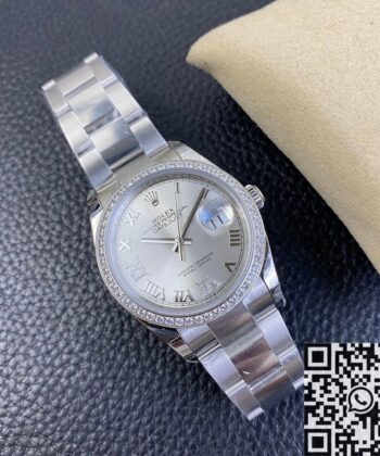 Rolex Ladies Datejust​ M126284RBR-0022 Silver Dial Size 36mm
