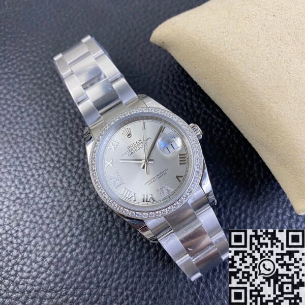 Rolex Ladies Datejust​ M126284RBR-0022 Silver Dial Size 36mm