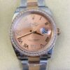 Female Datejust Rolex​ M126281RBR-0016 Rose Gold Watch