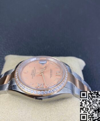 Female Datejust Rolex​ M126281RBR-0016 Rose Gold Watch