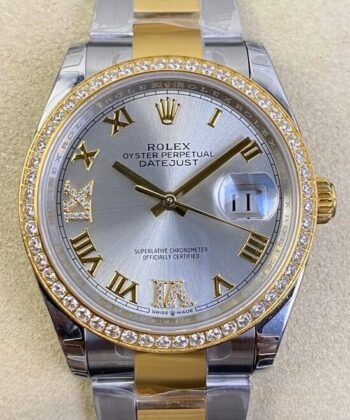 Rolex Datejust Female​ M126283RBR-0018 Gold EW Factory