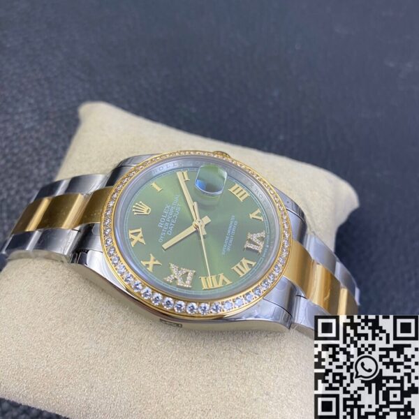 Women's Rolex Datejust M126283RBR-0012 Gold Watch 36mm