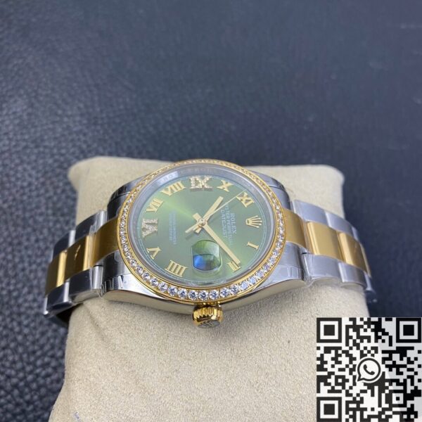 Women's Rolex Datejust M126283RBR-0012 Gold Watch 36mm