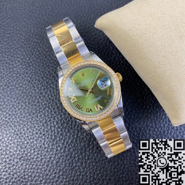 Women's Rolex Datejust M126283RBR-0012 Gold Watch 36mm